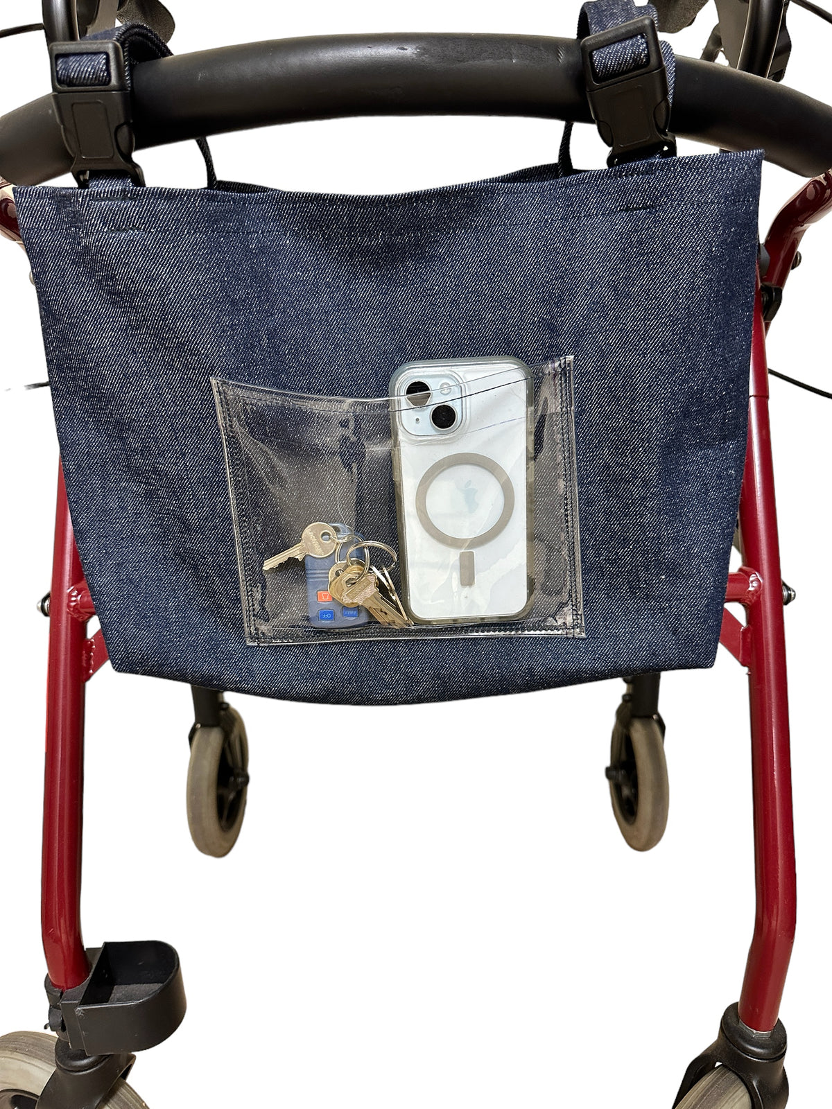 Denim Walker/Wheelchair/Scooter Bag