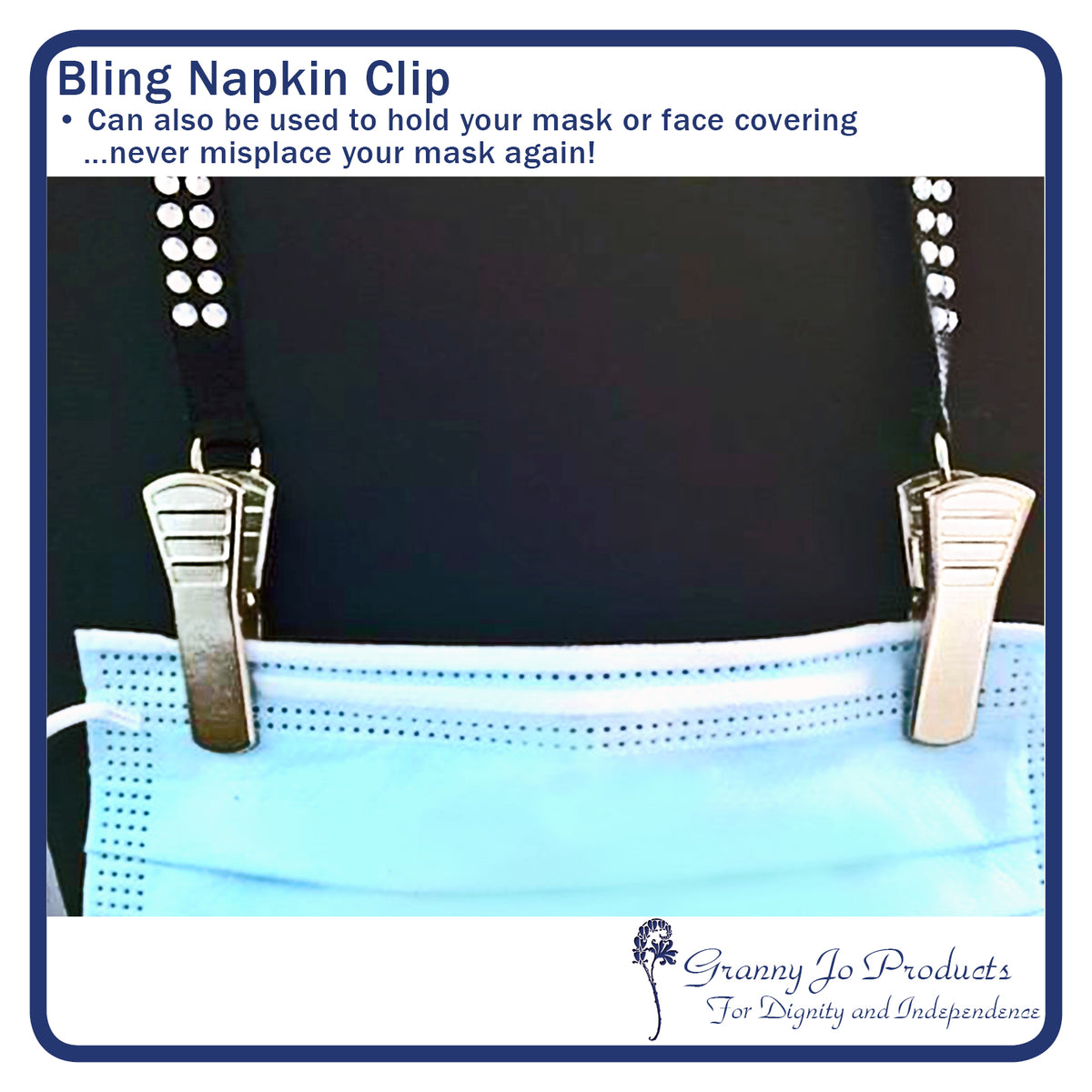 Bling Napkin Clip