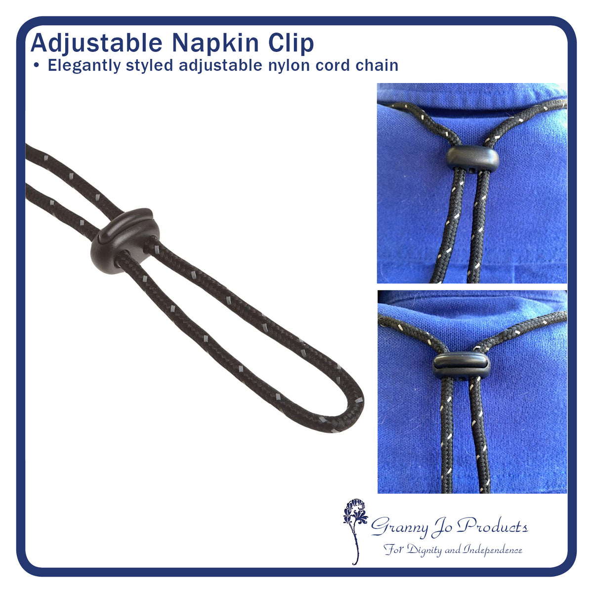 Adjustable Napkin Clip