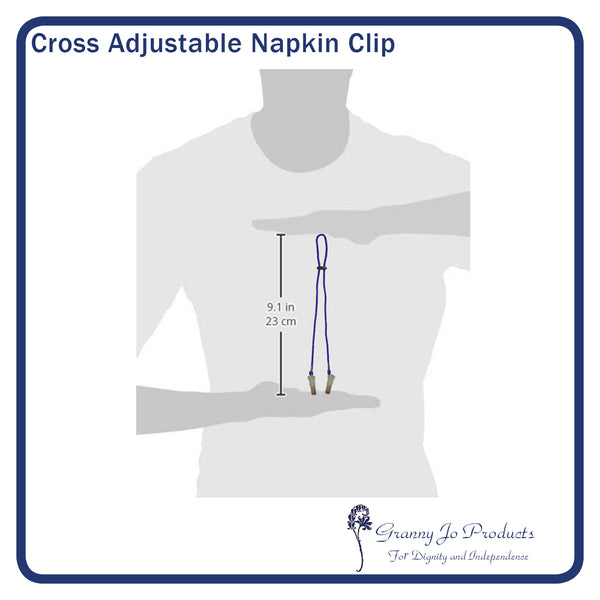 Adjustable Cross Napkin Clip
